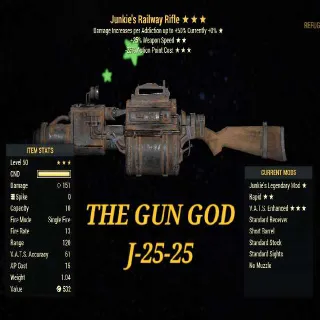 Weapon | J2525 RAILWAY RIFLE