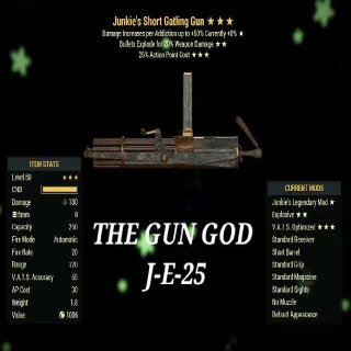 JE25 GATLING GUN 🔫