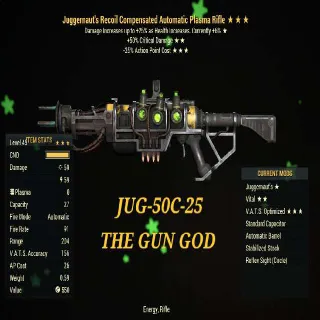 JUG50C25 PLASMA RIFLE