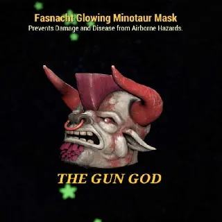 GLOWING MINOTAUR MASK