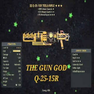 Q2515R TESLA RIFLE