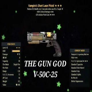 V50C25 LASER RIFLE GUN