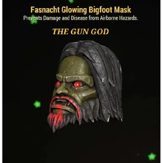 GLOWING BIGFOOT MASK