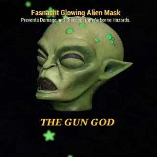 GLOWING ALIEN MASK