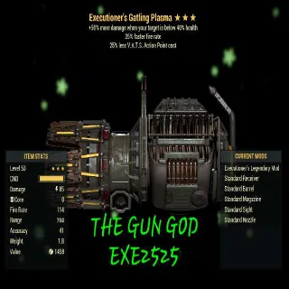 Weapon | EXE2525 GATLING PLASMA