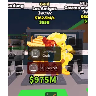 Gold Los Amigos 162.5M/s