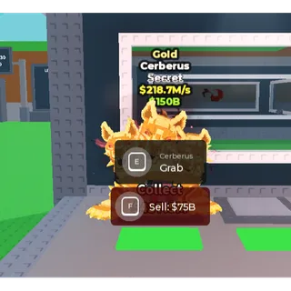 Gold cerberus