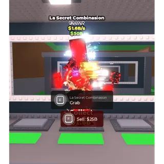 Cursed La secret combinasion 1.6B Glitch trait