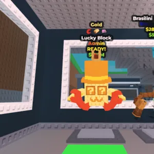 Gold Admin Lucky Block