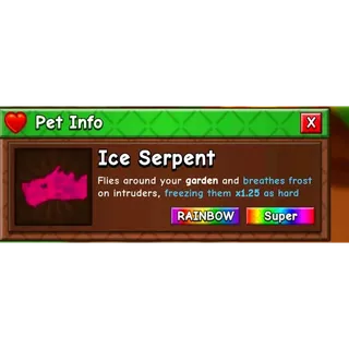 RAINBOW ICE SERPENT | GAG2