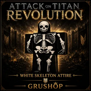 WHITE SKELETON ATTIRE | AOTR