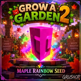 100 MAPLE RAINBOW SEED | GAG2