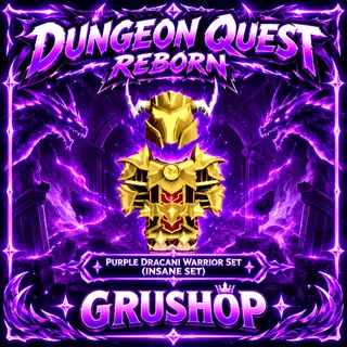 PURPLE DRACANI MAGE SET | DUNGEON QUEST REBORN