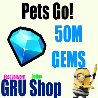 50M GEMS | PETS GO