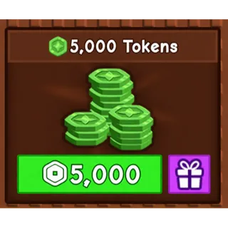 5000 TRADE TOKEN | GAG