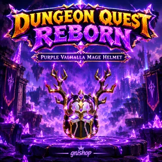 VALHALLA MAGE HELMET 7.4M POT | DUNGEON QUEST REBORN