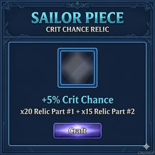 CRIT CHANCE RELIC | SP
