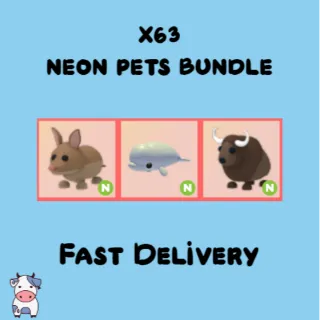 x63 Neon Pets Bundle