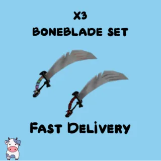 x3 Boneblade Set
