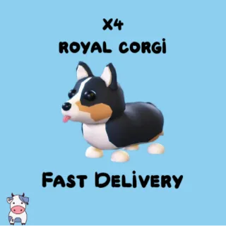 x4 Royal Corgi