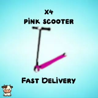 x4 Pink Scooter