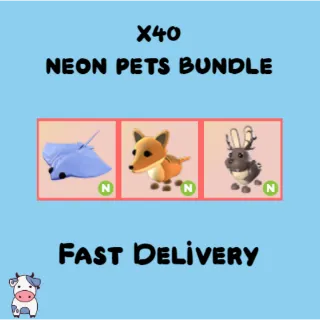 x40 Neon Pets Bundle