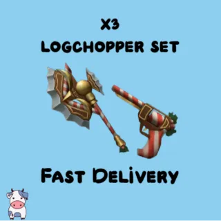 x3 Logchopper Set