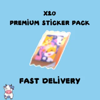 x20 Premium Sticker Pack
