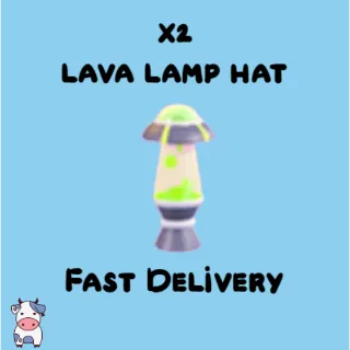 x2 Lava Lamp Hat