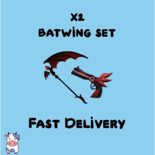 x2 Batwing Set