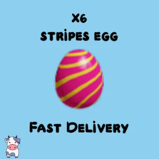x6 Stripes Egg