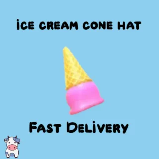 Ice Cream Cone Hat