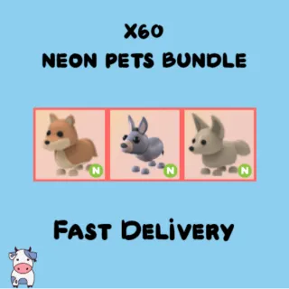 x60 Neon Pets Bundle