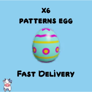 x6 Patterns Egg