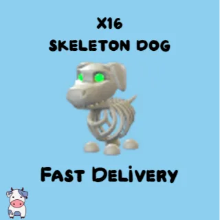 x16 Skeleton Dog