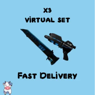 x3 Virtual Set