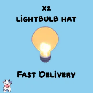 x2 Lightbulb Hat