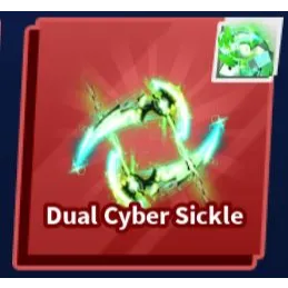 Dual Cyber Sickle With Finisher