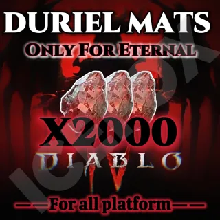 2000 DURIEL MATS For Eternal