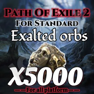 Exalted orb For standard 