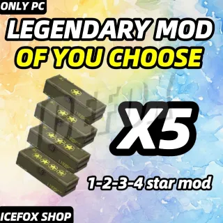 LEGENDARY MOD BOX X5