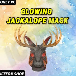 FASNACHT JACKALOPE GLOWING MASK