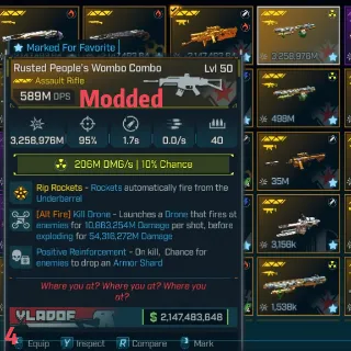 Modded Rusted People's Wombo Combo