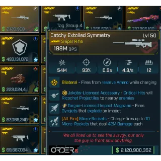 Borderlands 4 Modded Catchy Extolled Symmetry