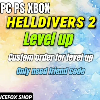HELLDIVERS 2 Level up