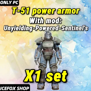 Unyielding T-51 power armor 