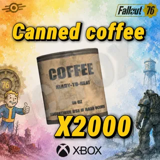Canned coffee 