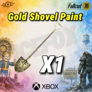 Gold Shovel Paint