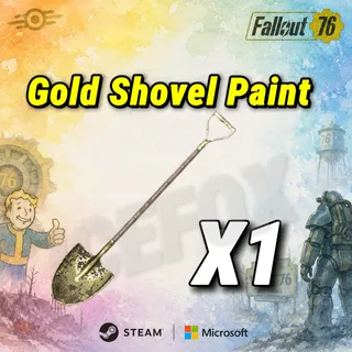 Gold Shovel Paint
