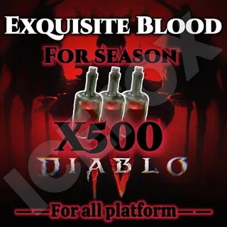 Exquisite Blood for season 